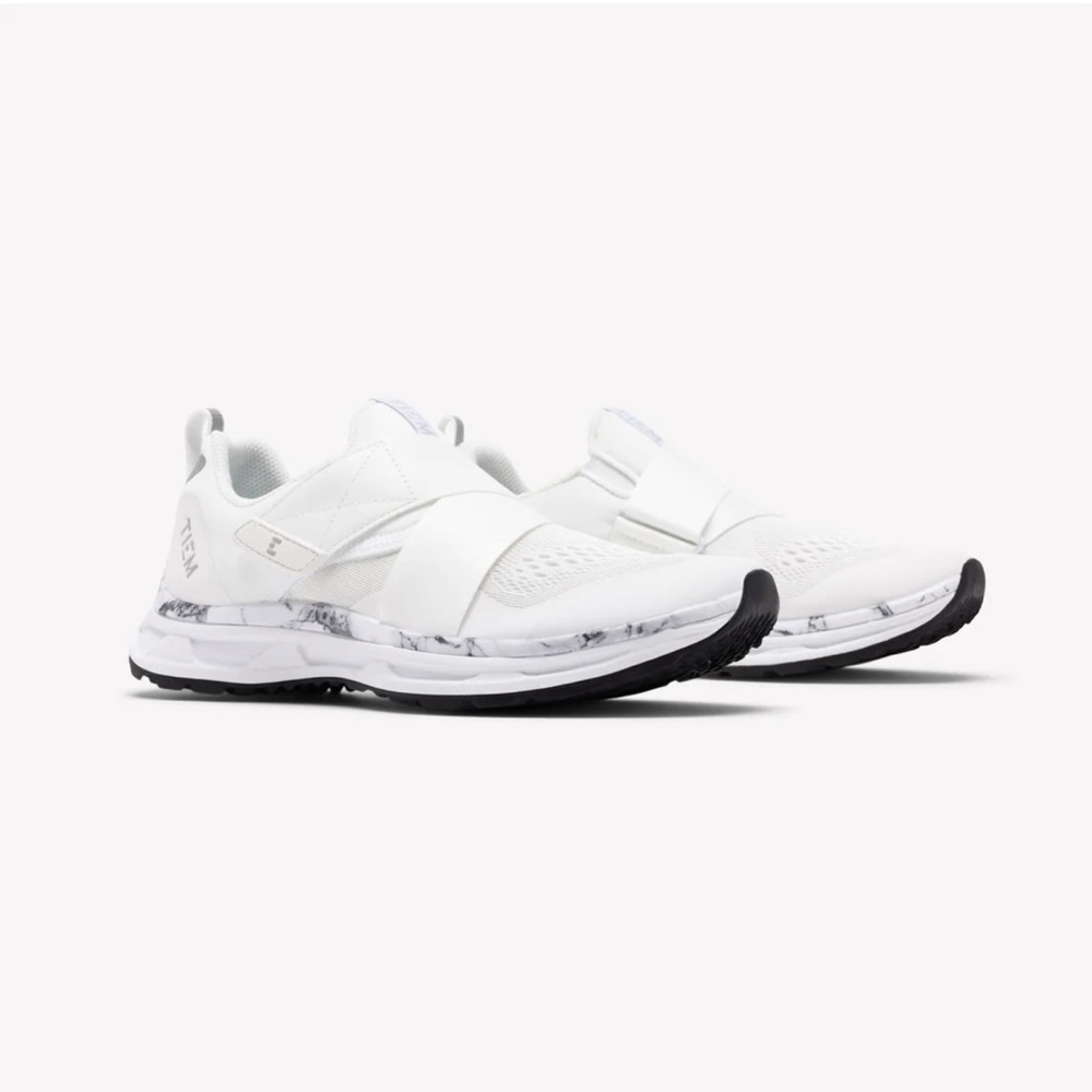 NWOT - TIEM Slipstream - White Marble Women’s Cycling Shoe Size 8US/39EU